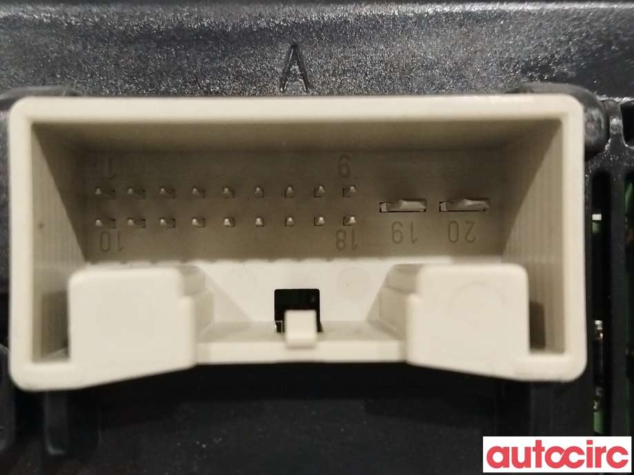 Varmeapparat betjening til VW Tiguan 2011-2016 (Type I, Fase 2)  (VOLKSWAGEN|5K0907044HD|5K0907044FA)