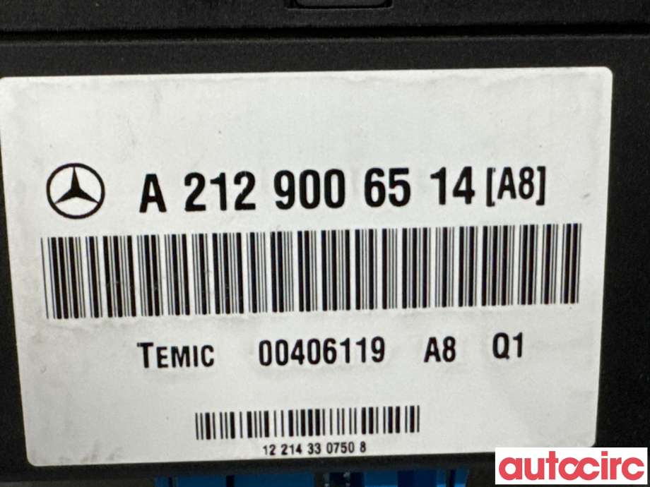 Styreenhet nivå/luftfjæring til Mercedes E-Klasse 2009-2013 (Fase 1) (W212) (W212) (MERCEDES|A2129006514|00406119)
