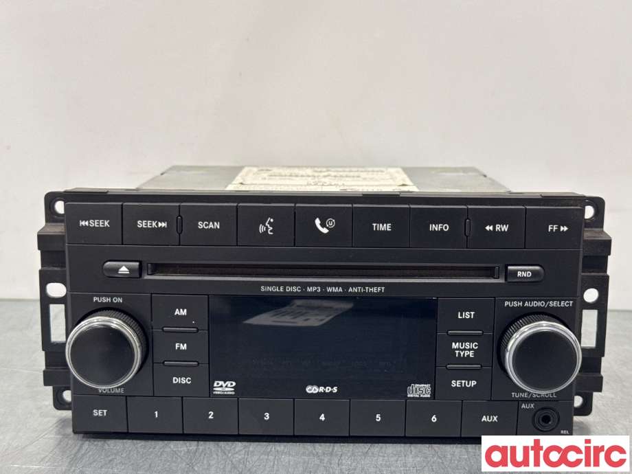 Bilstereo til Chrysler Voyager, 2008-2011 (Type V)  (CHRYSLER|5064925AE)