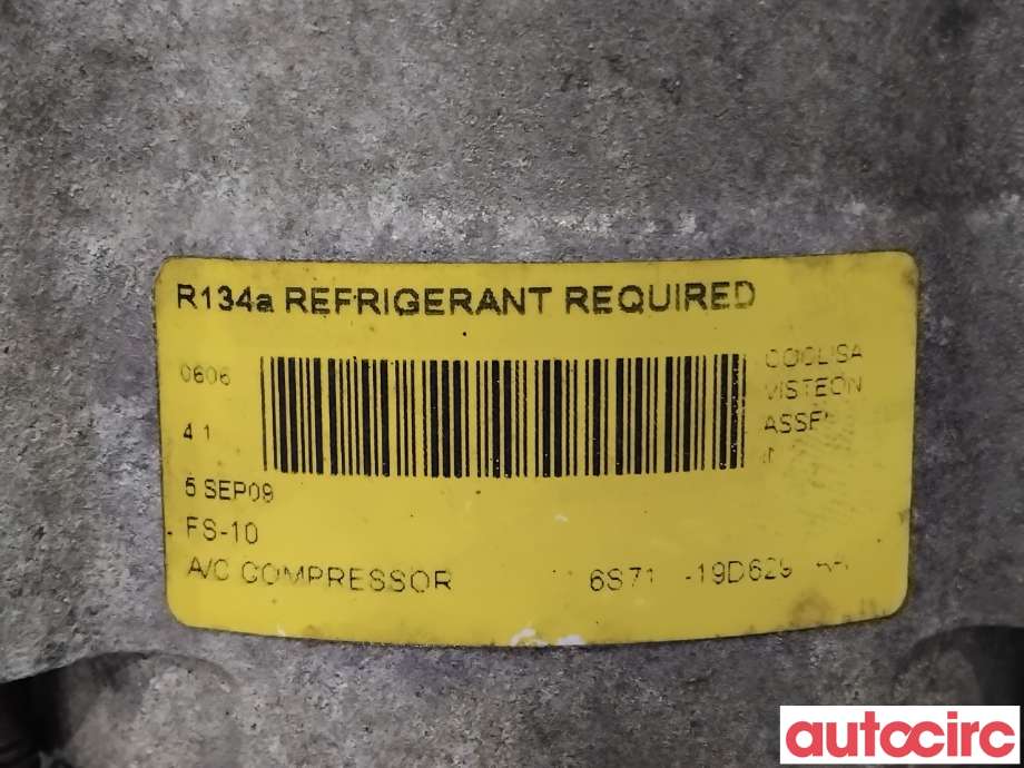 Aircondition kompressor til Ford Mondeo 2001-2007 (Type III) (FORD|1440714||6S71-19D629-AA)