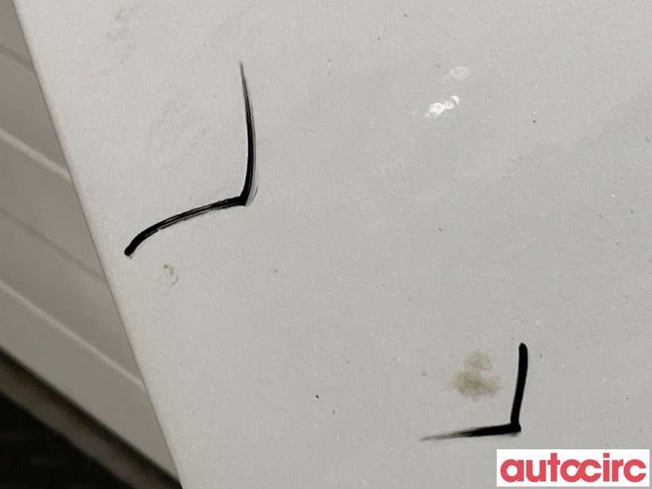 Dør høyre bak til Tesla Model S 2013-2016 (Fase 1)  (TESLA|6006566-E0-F)