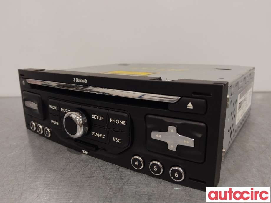 Bilstereo til Citroën DS3 2010-2019  (CITROEN|1617424680|96751717XT)