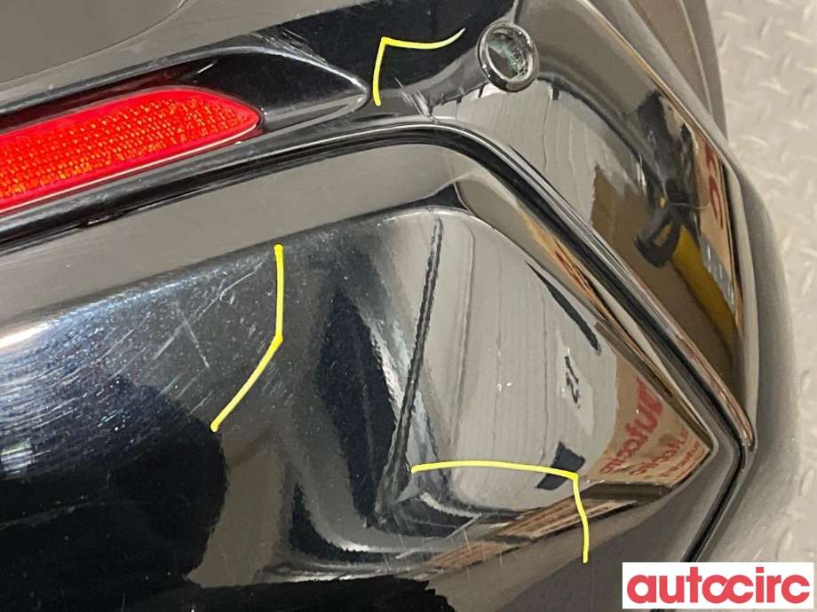 Støtfanger bak til Toyota RAV4 2019-->> (Type V) (TOYOTA|5215942947|5216242944|5216142944)