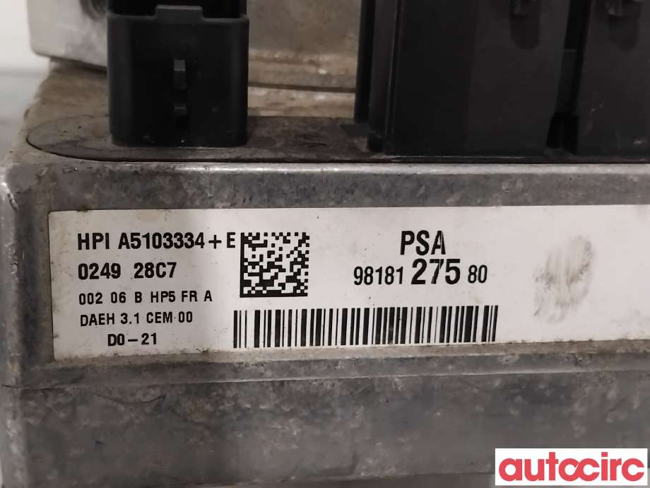 Servo pumpe elektrisk til Peugeot Expert 2016-->> (Type III)  (PEUGEOT|1617410580|A5103334E|9818127580)