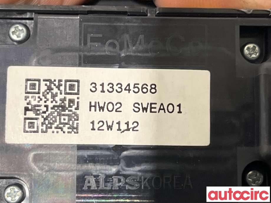 Bryter ruteheis til Volvo V40 2012-2019  (VOLVO|31453233||31334568)