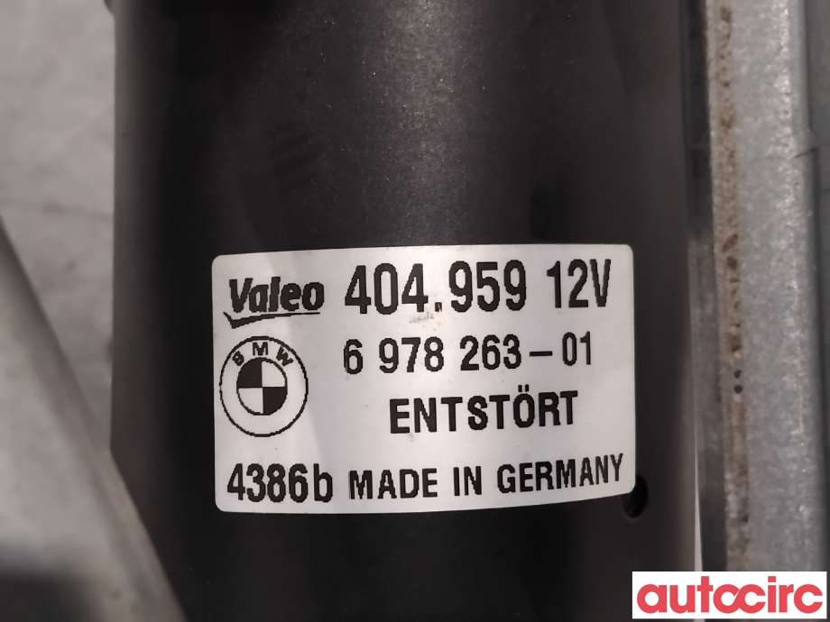 Viskermotor frontrute til BMW 3-Serie 2005-2011 (E90/E91/E92/E93) (E90/E91/E92/E93) (BMW|61617161711|404959|6978263)