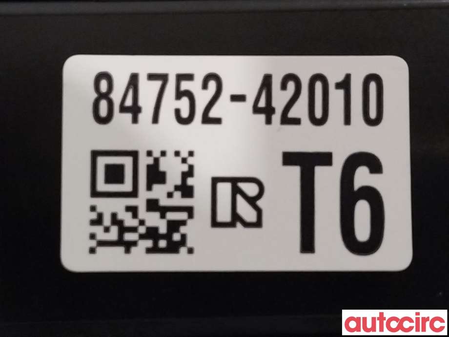 Bryter diverse til Toyota RAV4 2019-->> (Type V) (TOYOTA|8475242010|)