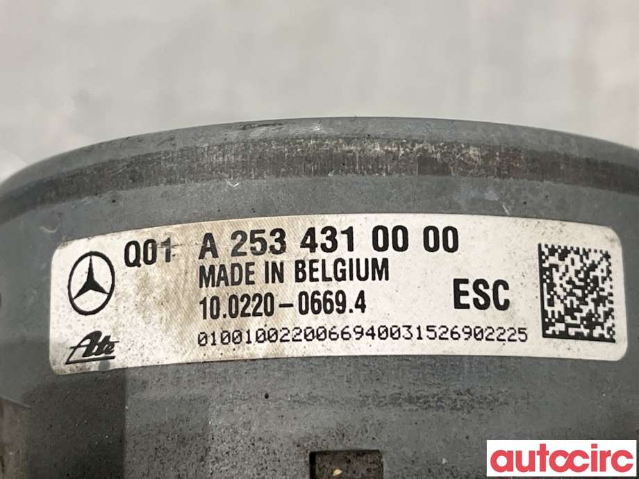 ABS sentral til Mercedes C-Klasse 2014-2018 (Fase 1) (W205) (W205) (MERCEDES|A2534313500|A2534310000)