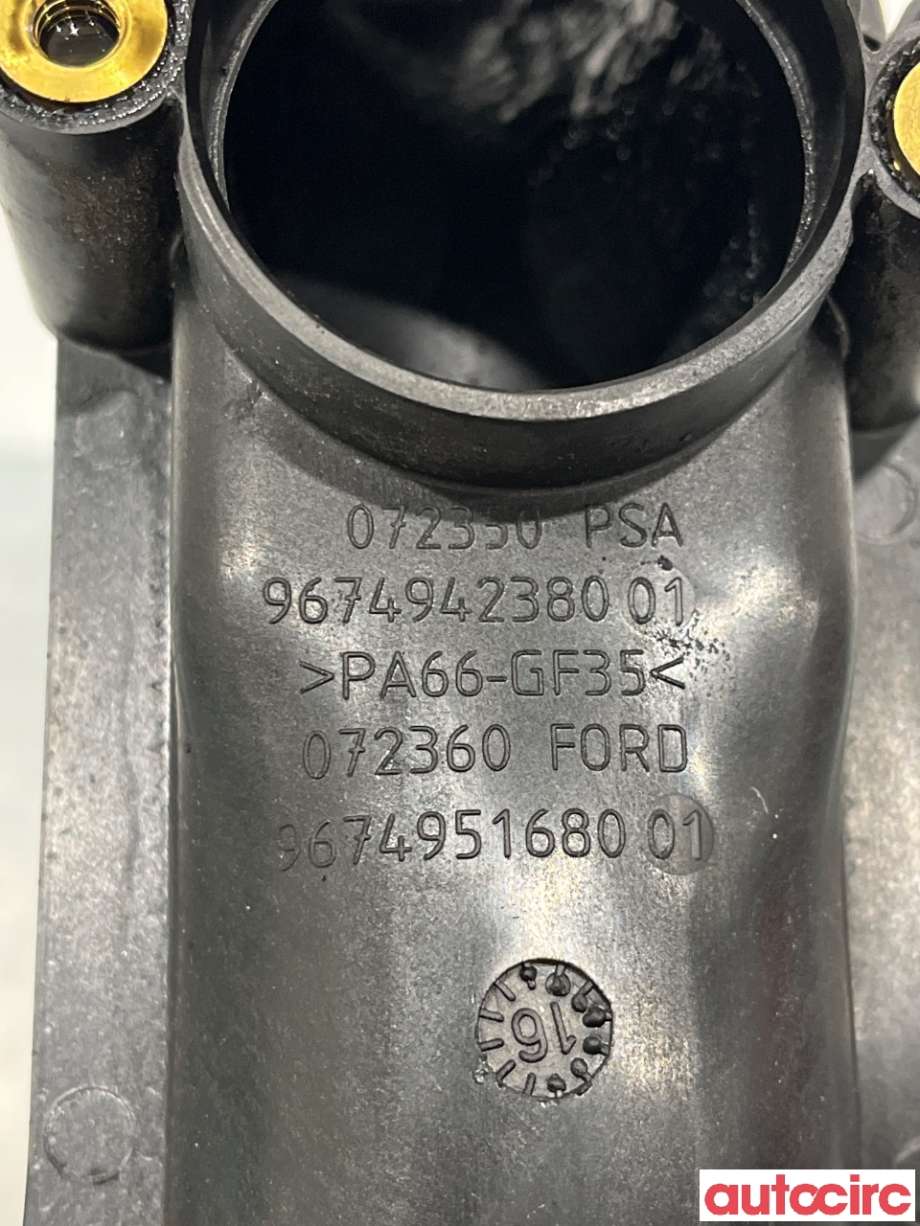 Turbo rør til Peugeot Partner 2015-2019 (Type II, Fase 2) (PEUGEOT|0382RT|967494238001|967495168001)
