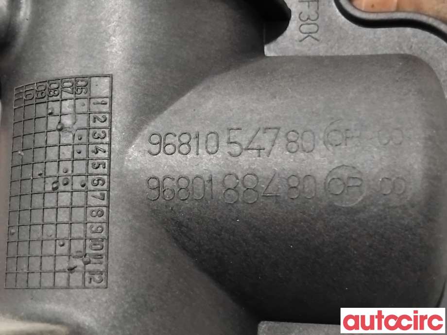 Turbo rør til Citroën DS3 2010-2019  (CITROEN|1440H4||9681054780)