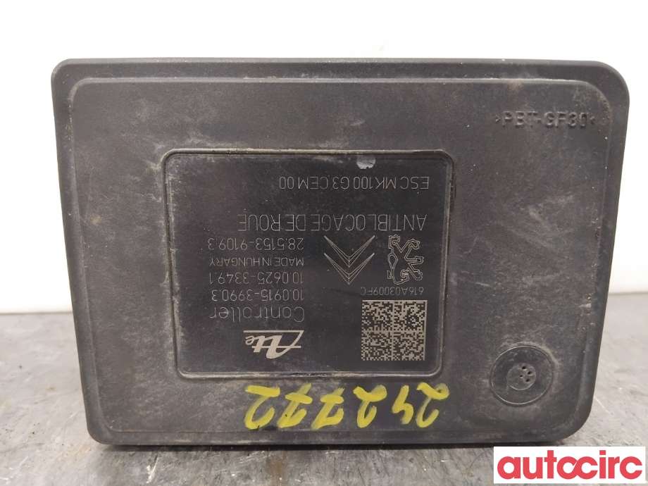 ABS sentral til Peugeot 2008 2013-2019 (Type I)  (PEUGEOT|1617387780|100915-39903|9817961380)