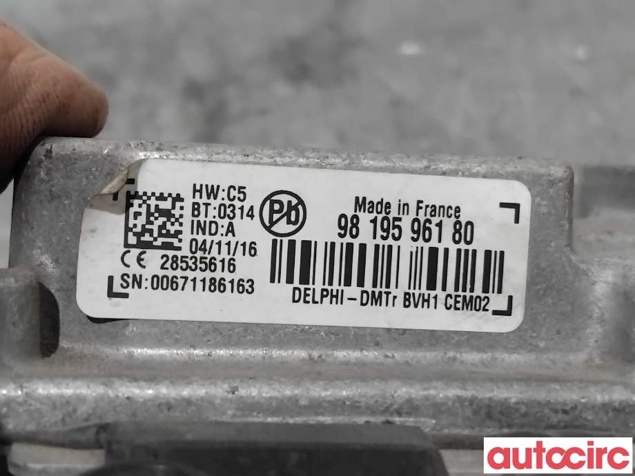 Styreenhet diverse til Peugeot 2008 2013-2019 (Type I)  (PEUGEOT|9819596180|28535616)