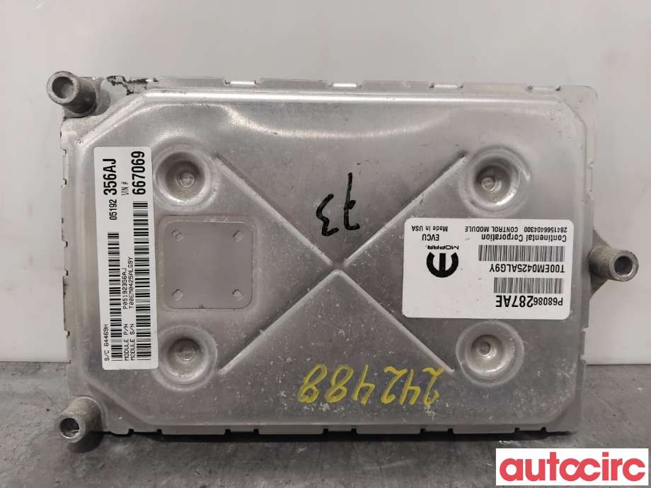 Styreenhet diverse til Fiat 500 2008-2020  (FIAT|68086287AE|2841566404300)