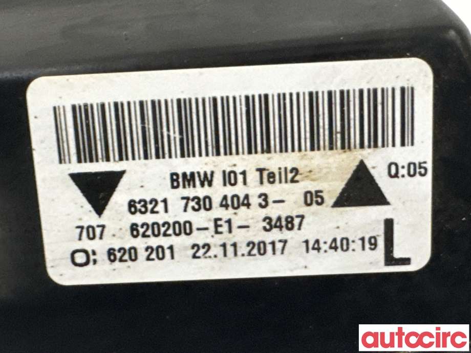 Baklykt venstre til BMW i3 2013-2022 (BMW|63217304043|)