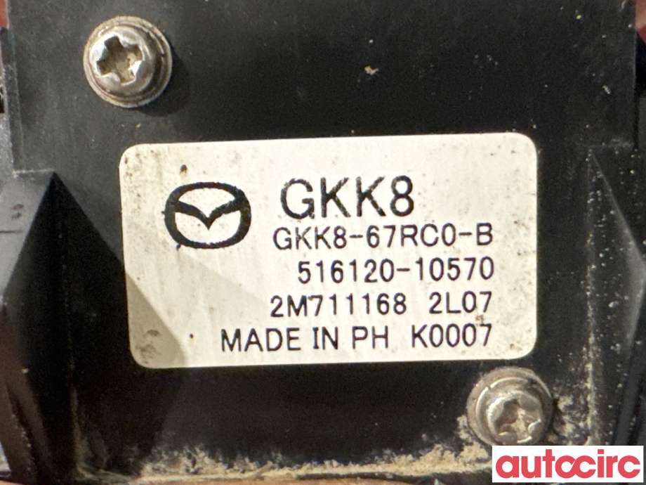 Kamera til Mazda 6 2013-2015 (Type III, Fase 1)  (MAZDA|GKK8-67-RC0C|516120-10570|GKK8-67RC0-B)