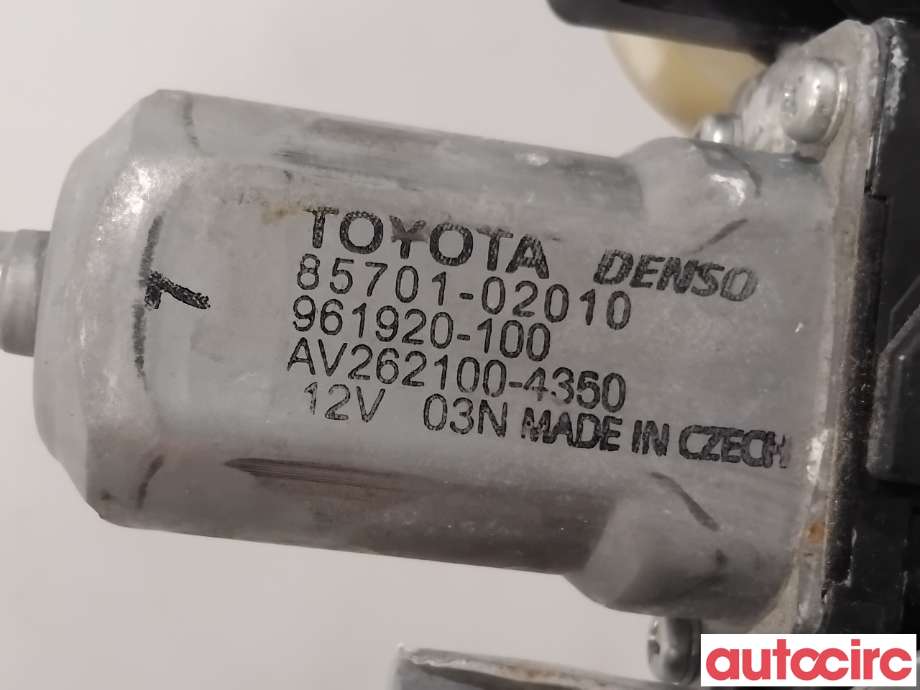 Ruteheis høyre foran til Toyota Avensis 2009-2015 (Type III, Fase 1)  (TOYOTA|6981005070|961920-100|85701-02010)