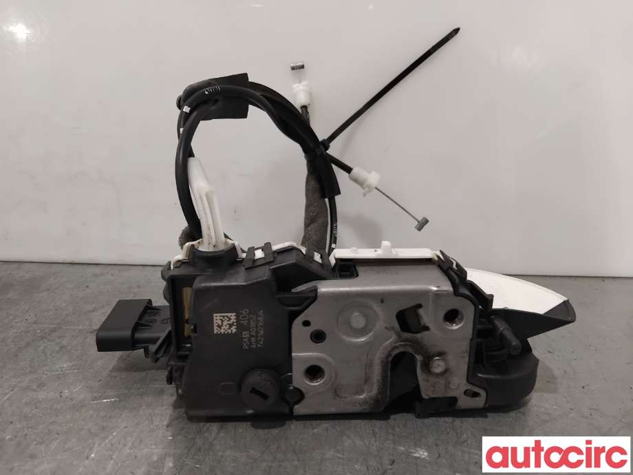 Låsekasse venstre foran til Citroën Berlingo 2008-2015 (Type II, Fase 1)  (CITROEN|9135EG|PSA828406|)