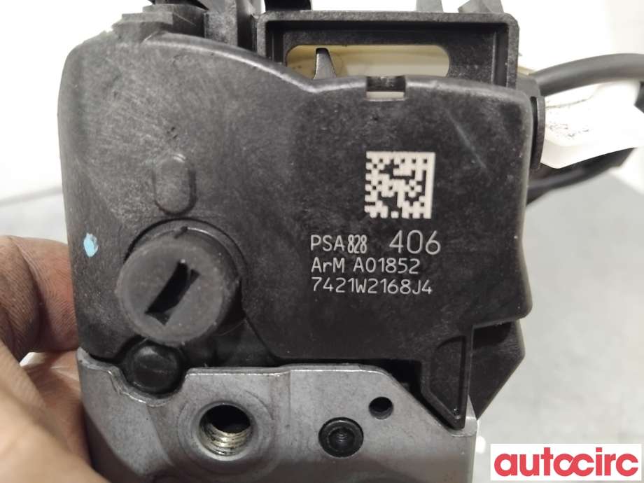 Låsekasse venstre foran til Citroën Berlingo 2008-2015 (Type II, Fase 1)  (CITROEN|9135EG|PSA828406|)
