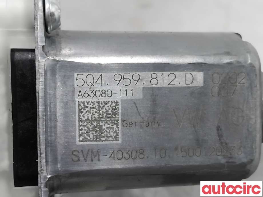 Ruteheis høyre bak til VW Golf VII 2012-2017 (Fase 1)  (VOLKSWAGEN|5Q4959812F|A63080-111|5Q4959812D)