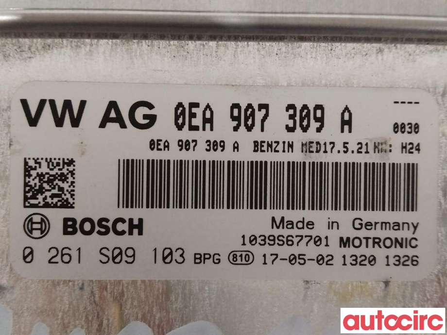 Styreenhet diverse til VW e-Golf 2017-2020 (Fase 2)  (VOLKSWAGEN|0EA906016E|0261S09103|0EA907309A)