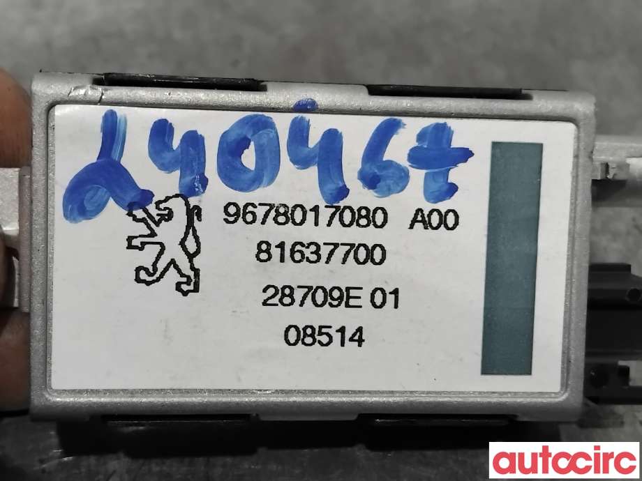 Antenne forsterker til Peugeot 308 2013-2021 (Type II)  (PEUGEOT|9678017080|81637700)