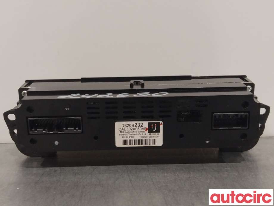 Varmeapparat betjening til Mitsubishi Outlander 2015-->> (Type III, Fase 2)  (MITSUBISHI|7820B232|CAB502A050AB)