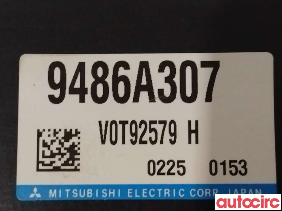 Styreenhet diverse til Mitsubishi Outlander 2015-->> (Type III, Fase 2)  (MITSUBISHI|9486A307)