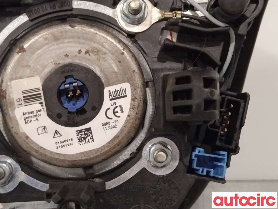 Airbag rattpute til Peugeot 2008 2013-2019 (Type I)  (PEUGEOT|98072114ZD)