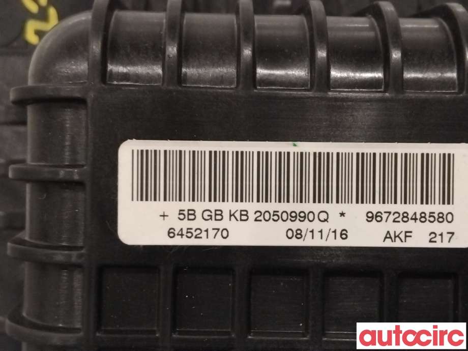 Airbag passasjer til Peugeot 2008 2013-2019 (Type I) (PEUGEOT|9672848580)