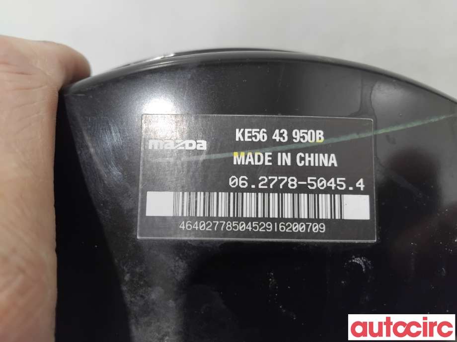Bremsekraft-forsterker til Mazda CX-5 2012-2017 (Type I)  (MAZDA|KAYF-43-80Z|062778-50454|KE5643950B)