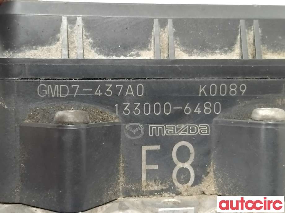 ABS sentral til Mazda 6 2015-2018 (Type III, Fase 2)  (MAZDA|GMY7-43-7A0C|133000-6480|GMD7-437A0)