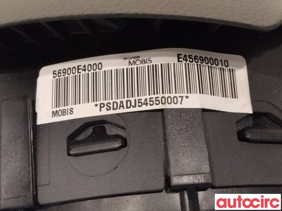 Airbag rattpute til Kia Soul 2014-2019 (Type II)  (KIA|56900E4000)