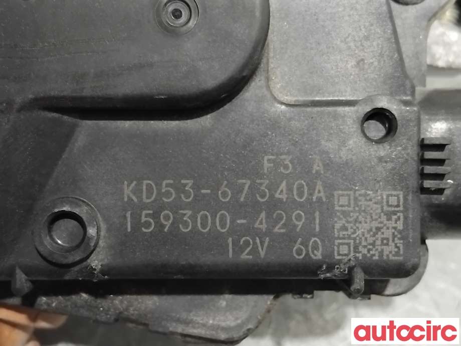 Viskermotor frontrute til Mazda CX-5 2012-2017 (Type I)  (MAZDA|KD53-67-340D|159300-4291|KD53-67340A)