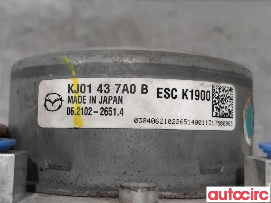 ABS sentral til Mazda CX-5 2012-2017 (Type I) (MAZDA|KJY1-43-7A0C|062109-67793|KJ01437A0B)