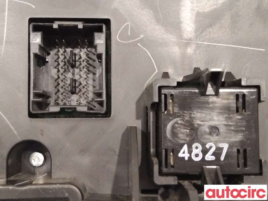 Varmeapparat betjening til Fiat 500 2008-2020  (FIAT|1VH54LW9AG)