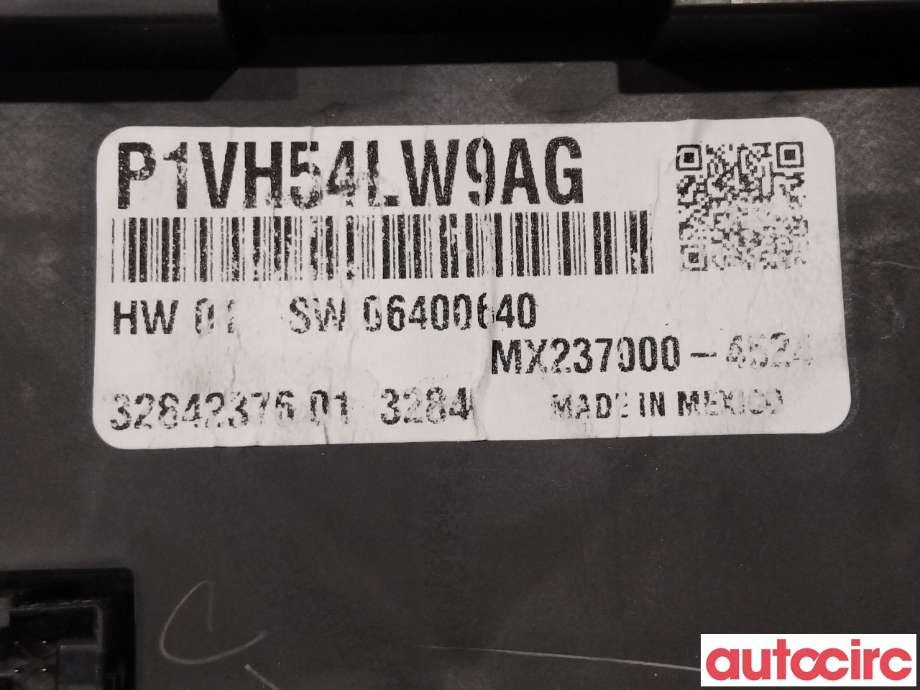Varmeapparat betjening til Fiat 500 2008-2020  (FIAT|1VH54LW9AG)