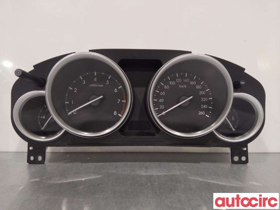 Instrumentpanel til Mazda 6 2008-2010 (Type II, Fase 1) (MAZDA|GAA9-55-214)