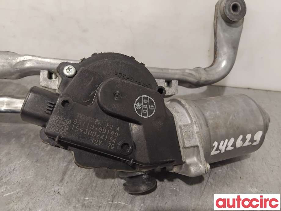 Viskermotor frontrute til Toyota Yaris 2012-2014 (Type III, Fase 1)  (TOYOTA|851100D190|159300-4134|85110-0D190)