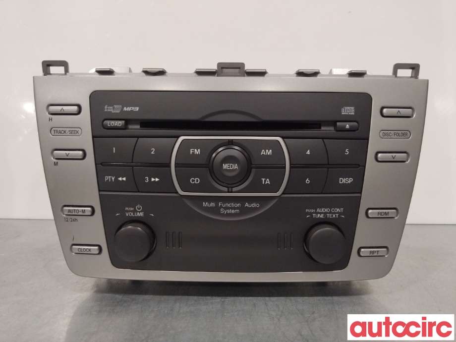 Bilstereo til Mazda 6, 2008-2010 (Type II, Fase 1)  (MAZDA|GS1F-66-9RXC)