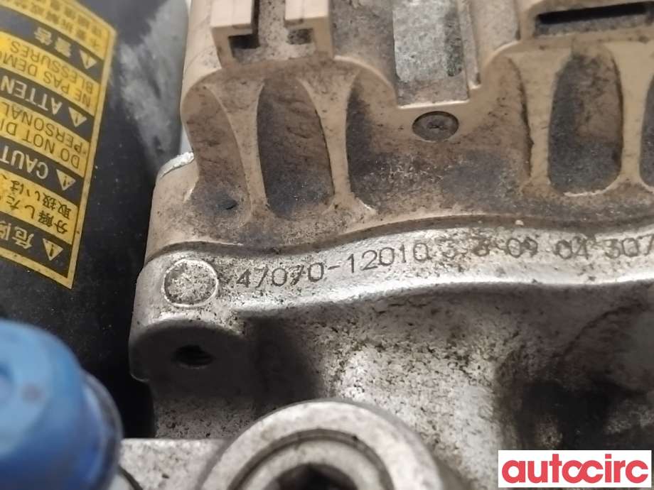 ABS sentral til Toyota Yaris 2012-2014 (Type III, Fase 1)  (TOYOTA|4707012020||47070-12010)