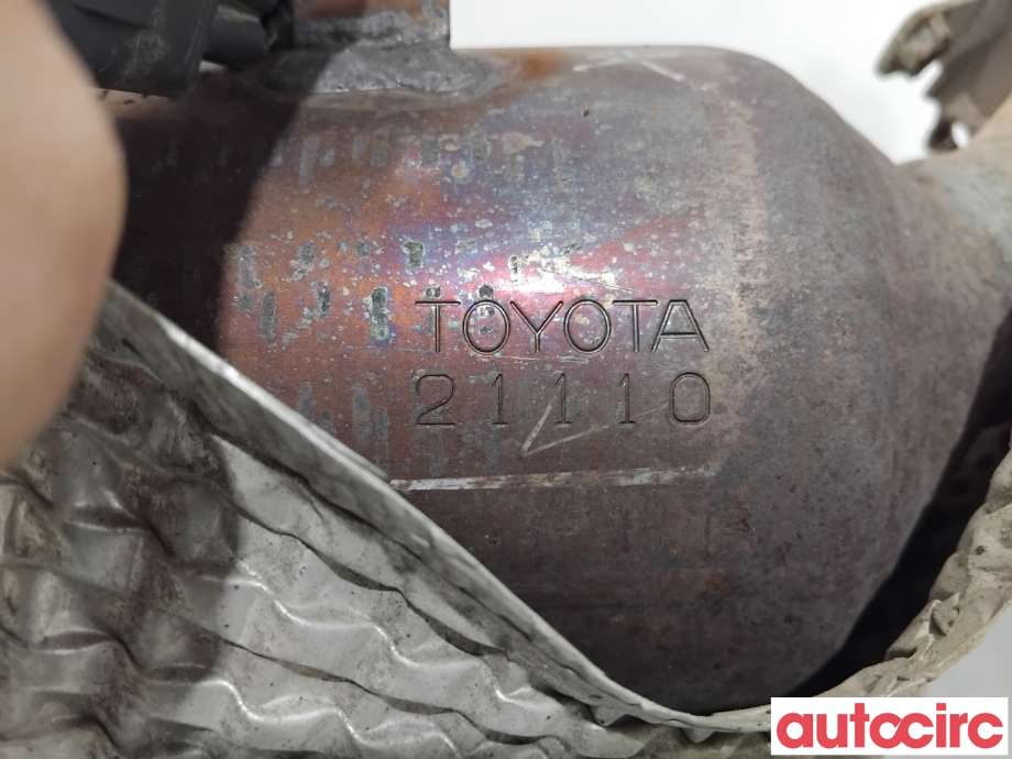 Katalysator til Toyota Yaris 2012-2014 (Type III, Fase 1)  (TOYOTA|1714021110||21110)