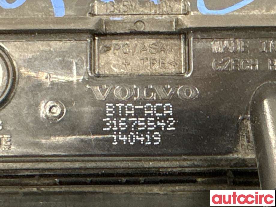 Bakluke/bakdør håndtak til Volvo V90 / V90 CC / S90 2016-->> (VOLVO|31416518|31445951)