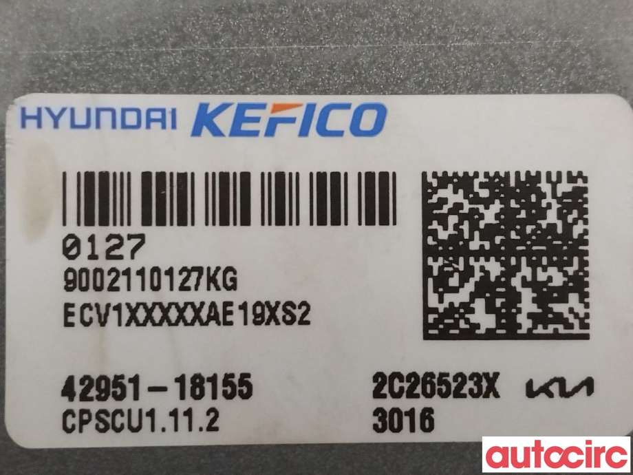 Styreenhet diverse til Kia EV6 2021-->> (KIA|4295118155)