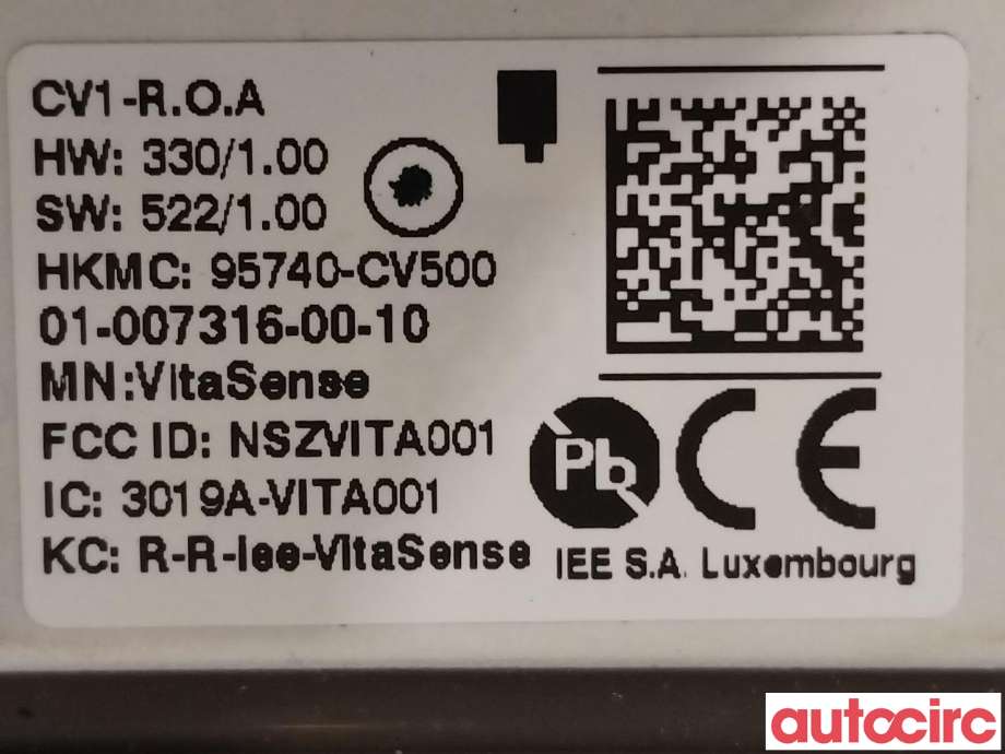 Sensor diverse til Kia EV6 2021-->>  (KIA|95740CV500)