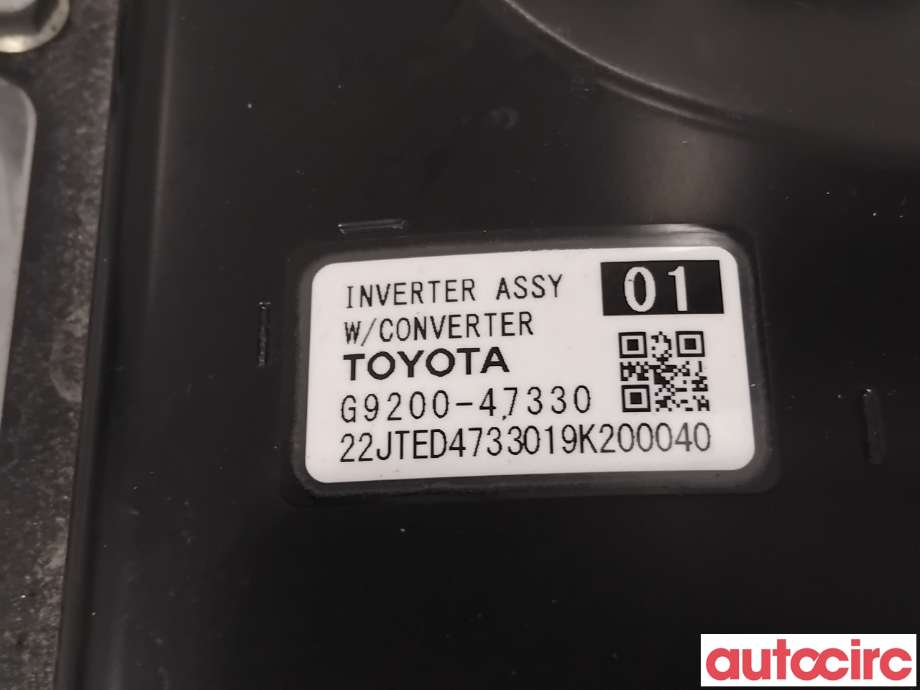 Inverter hybrid til Toyota Corolla 2019-->>  (TOYOTA|G920049135||G9200-47330)
