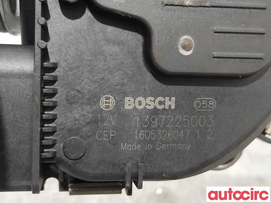 Viskermotor frontrute til Peugeot 3008 2016-->> (Type II)  (PEUGEOT|9810989580|1397225003|9824762480)