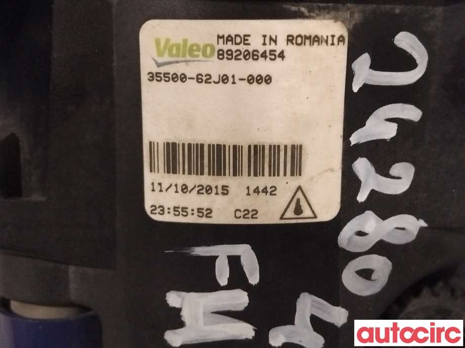 Tåkelykt venstre foran til Suzuki Vitara 2015-->> (Type IV)  (SUZUKI|35500-62J01-000)