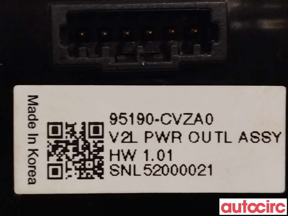Diverse deler til Kia EV6 2021-->> (KIA|95190CVZA0)