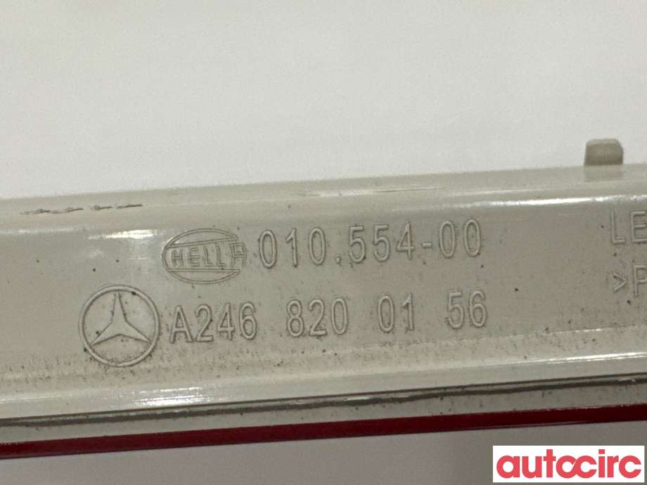 Baklykt bremselys bakrute til Mercedes B-Klasse 2011-2018 (W246) (W246) (MERCEDES|A2468200156|010554-00)