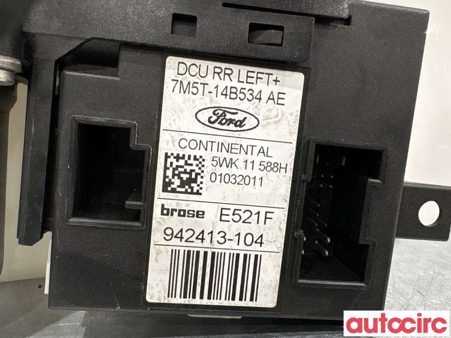 Ruteheis venstre bak til Ford Kuga 2008-2012 (Type I)  (FORD|1767046|7M5T-14B534-AE)